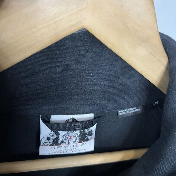 Spyder Gray Outbound Stryker 1/4 Zip Pullover Sweatshirt Large - Picture 4 of 6